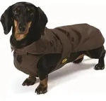 Fashion Dog - Hundemantel Speziell F&uuml;r Dackel - Braun - 39 Cm