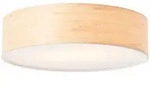 Brilliant - Lampe, Romm Deckenleuchte 38cm Holz Hell/wei&szlig;, 2x A60, E27, 33w, F&uuml;r