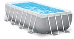 Intex Prism Frame Pool Tubular Grau 488x244 Cm