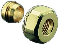 Oventrop - Ofix Ce Klemmringverschraubung, F&uuml;r Au&szlig;engewinde 3/4', 15mm, 2fach F&uuml;r