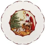 Villeroy & Boch Toy's Fantasy Gro&szlig;e Geb&auml;ckplatte Weihnachtsmann, Porzellan,