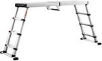 Teleskop-arbeitsplattform Solid Line 4 Stufen - 115480 - G&uuml;nzburger Steigtechnik