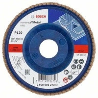 Bosch - F&auml;cherschleifscheibe X431 Standard For Metal Gerade 115 Mm 120 Kunststoff -