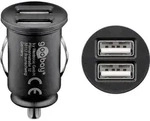 Goobay - Dual-usb Auto-ladeger&auml;t (24 W), Kfz-ladeadapter Mit 2x Usb-anschl&uuml;sse (24