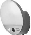Kameraleuchte Smart+ Wifi Wall Round Cam 15 W, 950 Lm, 3000k, Sensor, Audio, Ip44
