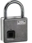 Burg W&auml;chter Scan & Lock 610/53 Sb Vorh&auml;ngeschloss 53 Mm Fingerabdruckschloss