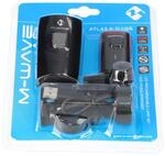 Fahrradleuchten-set M-wave Atlas K 11 Usb Akku