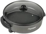 Xl Multifunktions-elektropfanne F&uuml;r Paella / Pizza 40 Cm &ndash; Mit Abnehmbarem