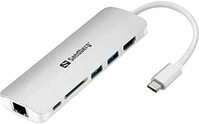 Sandberg Usb-c Dock Hdmi+lan+sd+usb,61w