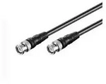 Video-verbindungskabel Bnc (rg59), Zweifach Geschirmt, Bnc-stecker Bnc-stecker.