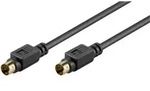 S-video-verbindungskabel, Einzeln Geschirmt, Mini-din 4-stecker (s-video) Mini-din
