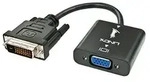 Lindy 38189 Videokabel-adapter 0,1 M Dvi-d Vga (d-sub) Schwarz