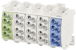 Hensel - 2600137 Hauptleitungsabzweigklemme 3-farbig 5polig Leiter-typ = L, N, Pe
