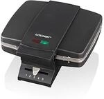Cloer 1440 Waffeleisen Schwarz 930 W 5 Temperaturen