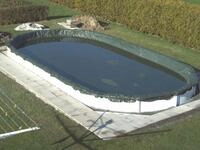 Steinbach - Abdeckplane 'winter' F&uuml;r Ovale Swimming Pool Stahlwandbecken,...