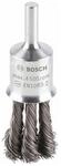 Bosch Pinselb&uuml;rste, Stahl, Gezopfter Draht, 0,35 Mm, 19 Mm, 4500 U/ Min