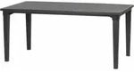 Curver - Profiline Gartentisch Futura 165x94x75 Cm Geflechtoptik Esstisch Tisch