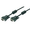 Logilink - vga Cable 2xST black 2x Ferrit Core 15M (CV0017)