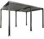 Lamellenpavillon Cannes - 400 X 303 X 223 Cm Lamellendach Pavillon Pergola Aluminium