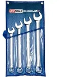 Ks Tools Chromeplus Ringmaulschl&uuml;ssel-satz, Abgewinkelt, 4-tlg