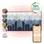 Klarstein - Wonderwall Air Art Smart Infrarotheizung Blaue Linie 120x60cm 700w