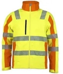 Warnjacke Softshell, Prevent, Gelb, Gr.xl