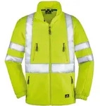 Protect Workwear - Big Arbeitsschutz Big Warnfleecejacke Seattle Gr. 2xl Leuchtgelb