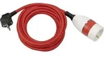 Brennenstuhl - 1161830040 Strom Verl&auml;ngerungskabel Rot, Wei&szlig;, Schwarz 5.00 M H05vv