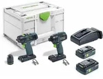 Festool - Schrauber- Und Bohrer-set Tid 18 Hpc 4,0 I-set T18