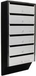 Rottner - Depot 6 Silver / Black Zyl.schloss M. 2 Schl.