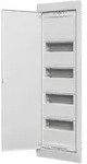 Abn Amigo Kleinverteiler, 4-reihig, Up Mit Vollt&uuml;r, Bxhxt: 330x710x90mm A48up