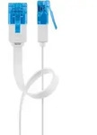Goobay - 96380 Cable De Network White 15 M Cat6a U/utp (utp)