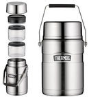 Stainless King Food Jar Edelstahl Mattiert, 1,2 L