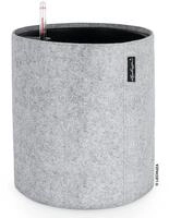 Lechuza&reg; Pflanzgef&auml;&szlig;e Trendcover Filz 32 Light Grey Helllgrau All-in-one