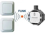 Smarthome Funk Schalter Set - Funk-einbauschalter + 2 X Funk-wandschalter
