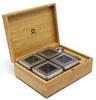 Bredemeijer - Teebox Bambus mit 4 Teedosen & Teemaßlöffel 184010