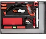 Gedore - R22350004 Werkzeugsatz Messwerkzeuge + S Chneiden 1/1 Ct-modul