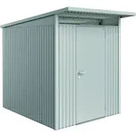 Biohort Avantgarde A2 Gartenhaus Aus Metall Dunkelgrau Metallic