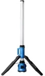 Led Strahlers&auml;ule Lichts&auml;ule Arbeitsstrahler Akku Alu Gelb Hybrid Ip54 H 100 Cm