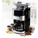 Domo - Kaffeemaschine Mit Mahlwerk F&uuml;r 12 Tassen Bohnen & Filterkaffee