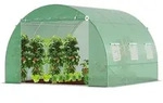 Vounot - Gew&auml;chshaus Foliengew&auml;chshaus Winterfest Tomatenhaus Folientunnel, 3x3x2m