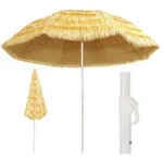 Strandschirm Natur 300 Cm Hawaii-stil Vidaxl 605608