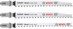 Accessories 2608900559 Expert 'wood 2-side Clean' Stichs&auml;geblatt-set, 3-tlg.,