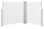 Ausziehbare Seitenmarkise Cremewei&szlig; 120 X 600 Cm - Vidaxl