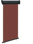 Balkon-seitenmarkise 105x250 Cm Braun Vidaxl