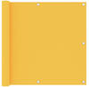 Bonnevie - Balkon-Sichtschutz,Balkonverkleidung Gelb 90x500 cm Oxford-Gewebe...