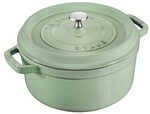 Staub - Cocotte 22cm Salbeigr&uuml;n 40508-704