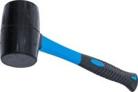 Gummihammer Fiberglasstiel Schwarzer Kopf &Oslash; 60 Mm 500 G