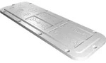 Rittal - Ax 2563.200 Flanschplatte (l X B) 149 Mm X 447 Mm Kunststoff Grau 1 St.