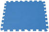 Pool-Bodenschutzfliesen 8 Stk. 50 x 50 cm Blau Intex Blau